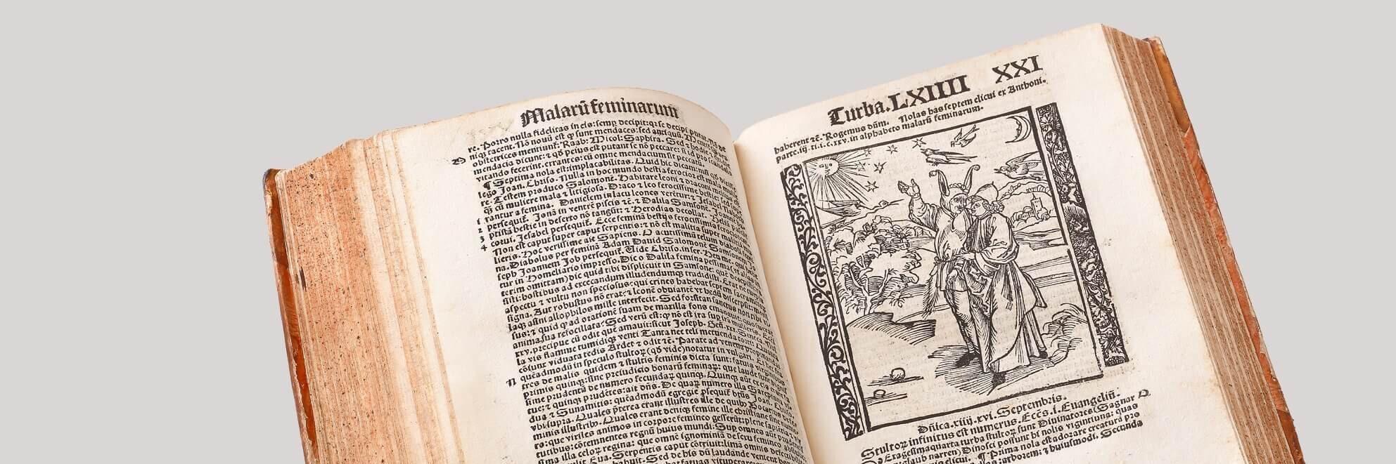 Ein historisches Buch mit Illustrationen und erklärendem Text. | © Name